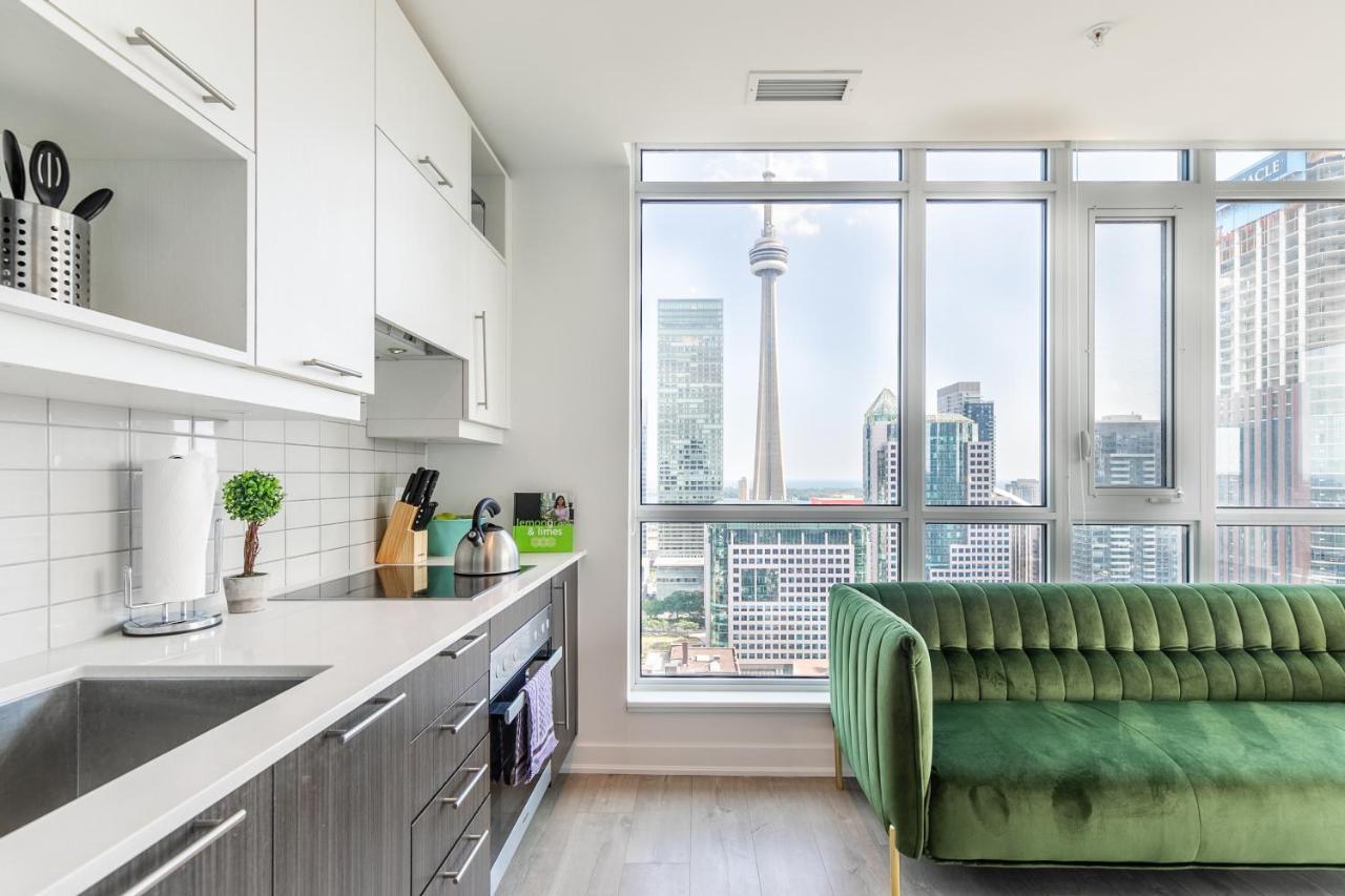 Luxury 2 Bedroom In The Heart Of Entertainment District W/ Cn Tower View Торонто Экстерьер фото